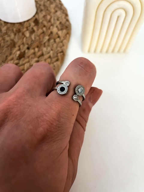 Caja Anillos x 24 Acero quirurgico/AN2009