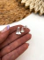 Par Aros Pili Corazóncitos Acero Blanco - comprar online