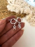 Par Aros Atenas Infinito Acero blanco - comprar online