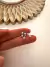 Par Aros Vega Cubik Plata 925