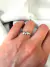 Anillo Doble Corazón Colgante Plata 925