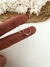 Par Aros Ring Cubiks 1,2 cm Plata 925