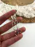 Par Aros Glow Luck 1,5 Cm Acero Blanco