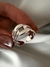 Anillo Regulable Maxi Mustafa Acero blanco - comprar online