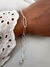 Pack Pulseras x 3 Acero blanco