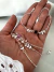 Pack Pulseras x 12 Acero blanco/APUDI350P - comprar online