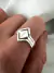 Anillo Argon N°19 Acero Blanco