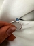 Anillo Maxi Bella Azul Acero blanco - comprar online