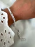 Pulsera Multi Eslabones 19 Cm Acero blanco