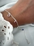 Pack Pulseras x 3 Acero blanco