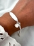 Pack Pulseras x 3 Acero blanco