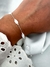 Pack Pulseras x 3 Acero blanco