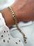 Pulsera Chency 19 Cm Acero Dorado - comprar online