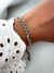 pulsera ali enlace rainbow 19 cm acero quirurgico