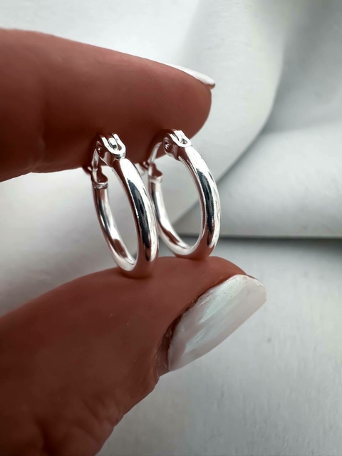 Blister Aros x 12 Acero Blanco/AR3000P