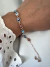 Pulsera Ojito Protectores 19 Cm Acero dorado
