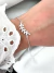 Pulsera Olivera Cubik 19 Cm Plata 925 - comprar online