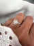 Anillo Rosita Calada N° 17 Acero blanco