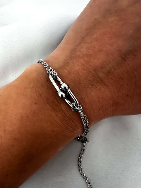 Pack Pulseras x 3 Acero quirúrgico/APUDI400