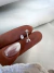 Abridores Drop Cubik Rosa Enchapado Plata 925 en internet