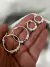 Par Aros Bali Acero blanco - comprar online