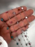Pulsera Piedritas Estrellas 19 Cm Acero Quirurgico