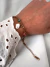 Pulsera Pearl Multicolor 19 Cm Acero dorado