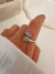 Anillo Regulable Pétalos Cubik Chunky Acero quirúrgico