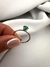 Anillo Maxi Yuri Esmeralda Acero quirúrgico - comprar online