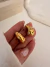 Par Aros Gota Rainbow 2 Cm Acero dorado - comprar online