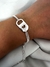 Pack Pulseras x 3 Acero Blanco