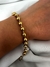 Pulsera Multi Balls 19 Acero dorado