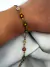 Pulsera Primaveral 19 Cm Acero dorado