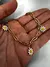 Pulsera Clip Margarita 19 Cm Acero dorado - comprar online