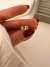 Earcuff Tría Acero dorado