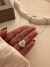 Conjunto Ring Corazón 45 Cm Acero quirúrgico - comprar online
