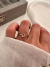 Caja Anillos x 24 Acero dorado - comprar online