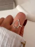 Anillo Gota Acero blanco