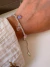 Pulsera Chain Maripositas 19 Cm Acero blanco