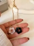 Conjunto Flor 45 Cm Acero dorado - comprar online