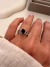 Anillo Dinamarca Black N°17 Plata 925