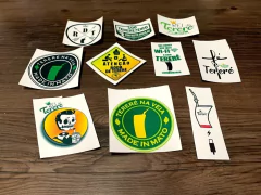 Kit Adesivos Sortidos (10 Unidades) Frete Grátis
