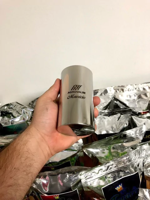 Copo Redondo Personalizado a Laser (NOME OU DESENHO EM VETOR) - comprar online