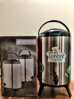 Garrafa térmica Soprano Inox 9,5 Litros