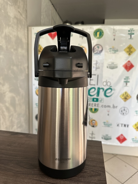 GARRAFA TERMICA EXCELENCE 2,5L INOX (PERSONALIZADA)