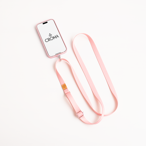 Correa de celular rosa - comprar online