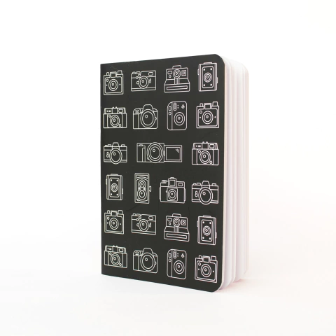 Libreta cámaras | Negra