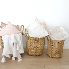 CANASTOS DE JUNCO - extras grandes - fibras naturales - comprar online