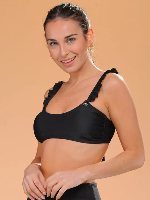  ♥︎ Artículo 706  ♥︎ Top con volados - comprar online