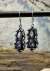 Aros plata 925 con amatista. Catheleen - Shiló Joyas de Diseño